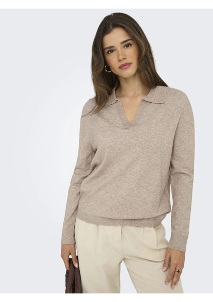 15354843 Kadin Triko - Bej