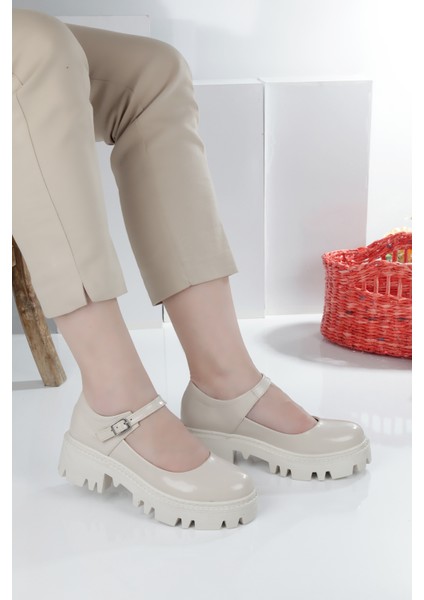 Tokalı Marj Jane Kadın Babet Ayakkabı