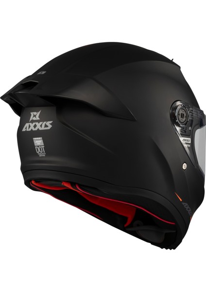 Motosiklet Kask Full Face Ece 22.06R Fenix Solid A1 Matt Black Motor Kaskı fırsatları