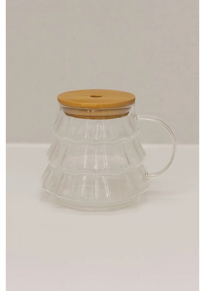 400 ml Bambu Kapaklı Borosilikat Cam Bardak – Silikon Contalı, Pipet Hediyeli, Isıya Dayanıklı fırsatları