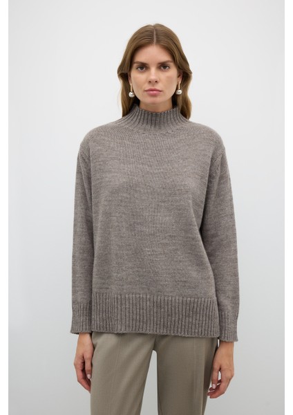 Triko Kazak Kahve Melanj K2671006_659