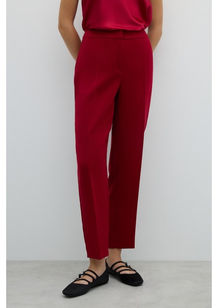 Sigaret Pantolon Bordo K2612057_008 modelleri