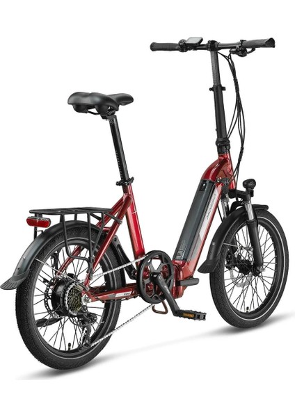 Kronos Elektrikli Katlanır Bisiklet 390H Hyd 20 Jant 7 Vites Bordo fiyatları