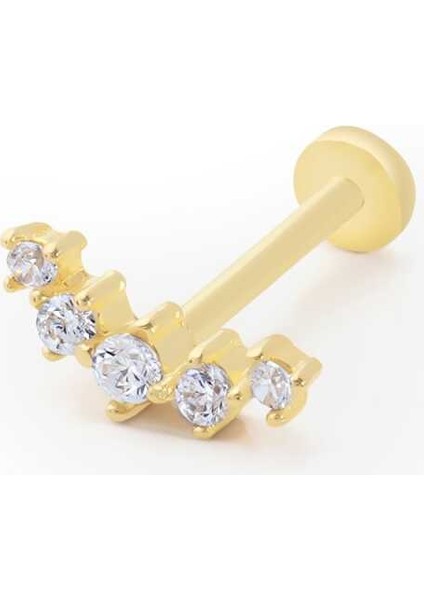 Beş Taşlı Tragus Piercing