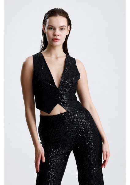 Astarlı Pulpayet Abiye Yelek | YLK36418 fiyatları