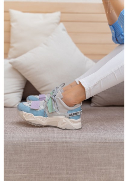 Brecka Kadin Gri Siyah Sneakers fiyatları