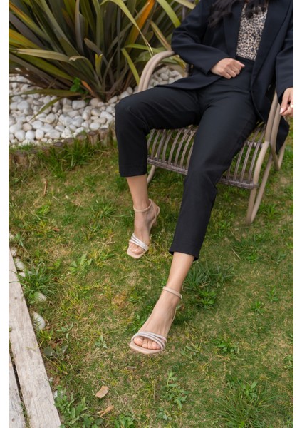 Vitali Kadin Nude Taş Detay Topuklu Ayakkabi fiyatları