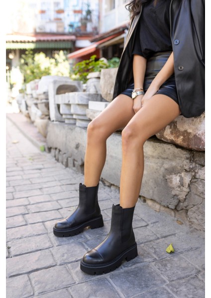 Daniel Kadin Bej Gercek Deri Bot fiyatları