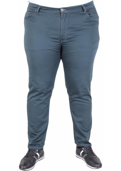 Büyük Beden Klasik 5 Cep Pantolon Venedik 11916 Petrol fiyatları