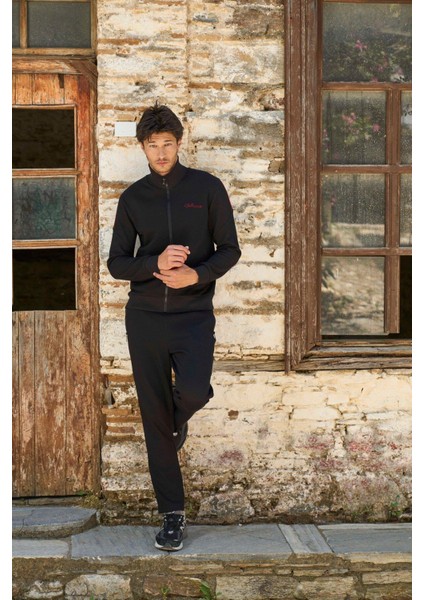 Erkek Siyah Eşofman Takımı 26196