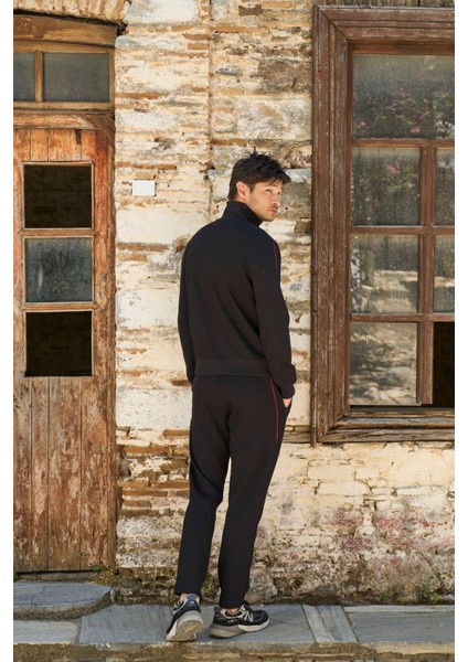 Erkek Siyah Eşofman Takımı 26196 modelleri