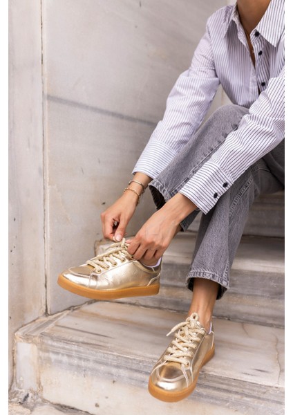 Fuedi Kadin Gümüş Örgu Ip Tarzi Sneaker modelleri