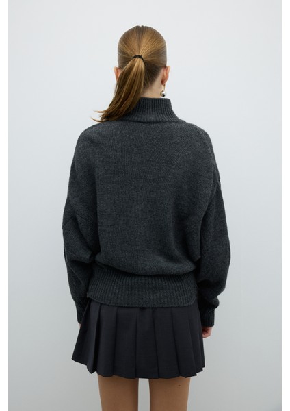 Triko Kazak Antrasit K2671007_046 fiyatları