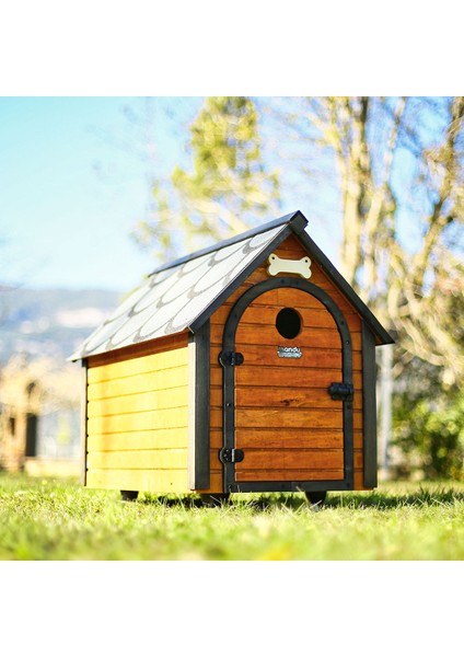 Ahşap Köpek Kulübesi