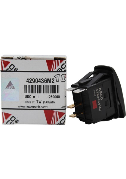 Massey Ferguson 4290436M2 Lamba Düğmesi – Orijinal Kabin Tavan Lambası Anahtarı – Mf 5400 Serisi fiyatları