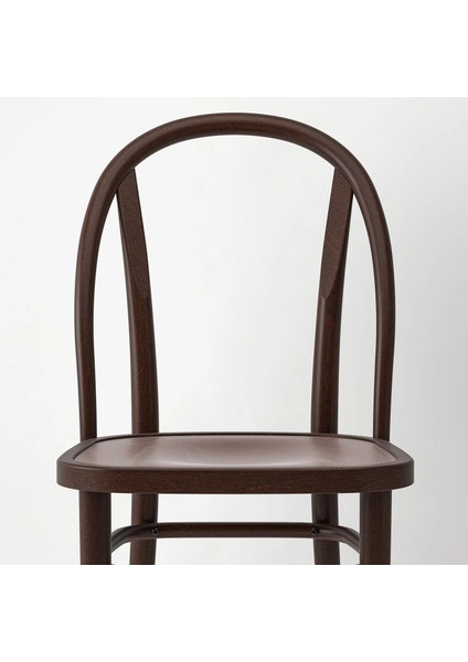 Skogsbo Ahşap Sandalye Koyu Kahve