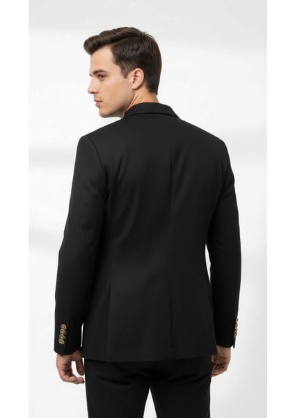 Erkek Suet Blazer Ceket – Şık Düğmeli Takım Elbise Üstü Slim Fit Model fiyatları