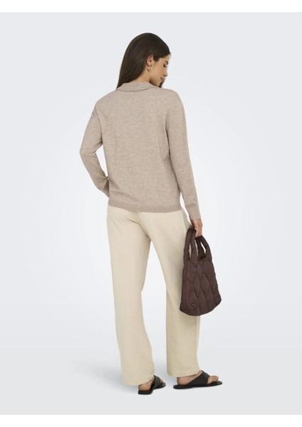 15354843 Kadin Triko - Bej modelleri