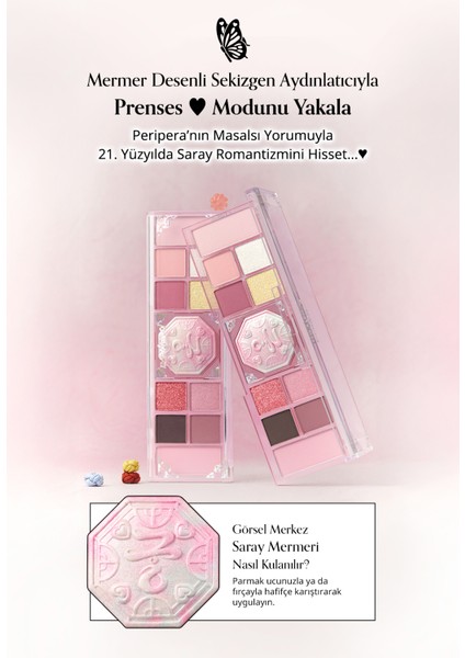 Çok Fonksiyonlu Makyaj Paleti Perıpera All Take Mood Like Palette(#06 Imperial Pink)(Palace Ver) modelleri