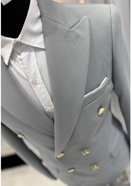 Erkek Kruvaze Slim Fit Takım Elbise fiyatları