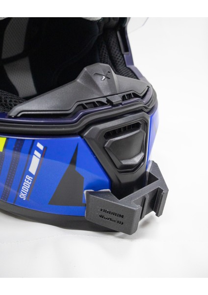 Nexx XS.100 R Kask Için Aksiyon Kamerası Kask Çene Bağlantı Aparatı Chin Mount