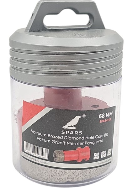 Fixonic Spars SPA54143 68MM M14 Elmas Mermer Granit Delme Panç fırsatları