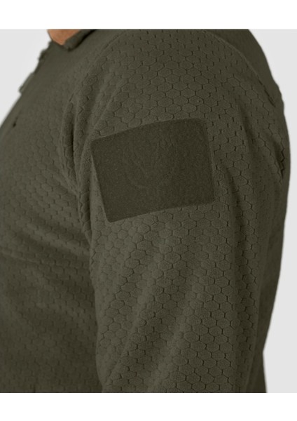 Balıkçı Yaka Petek Polar Yalım Haki ,kışlık, Terletmez, Operasyon Poları modelleri