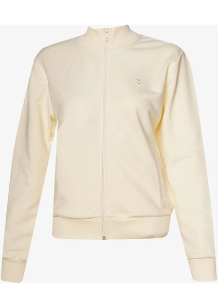 Pulse Fermuarlı Ekru Kadın Sweatshirt 922423-9157