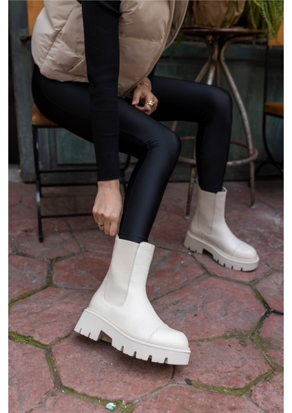 Daniel Kadin Bej Gercek Deri Bot modelleri