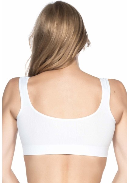 Beyaz Mı Emay 4005 Soft Kalın Askı Büstiyer modelleri