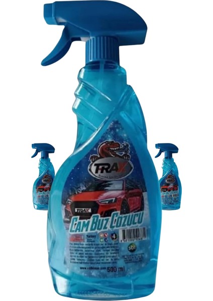 Premium Oto Cam Buz Çözücü Sprey 500 ml – Hızlı Etkili, Yüksek Kaliteli Buzlanma Önleyici ve Cam Koruyucu