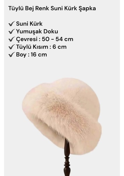 Moğol Tüylü Kalpak Kışlık Havalı Kadın Şapka fiyatları