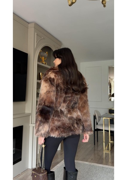 Kestane Kemerli Tüylü Özel Seri Kürk fiyatları