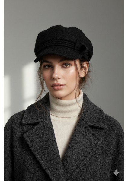 Kadın Angora Şapka modelleri