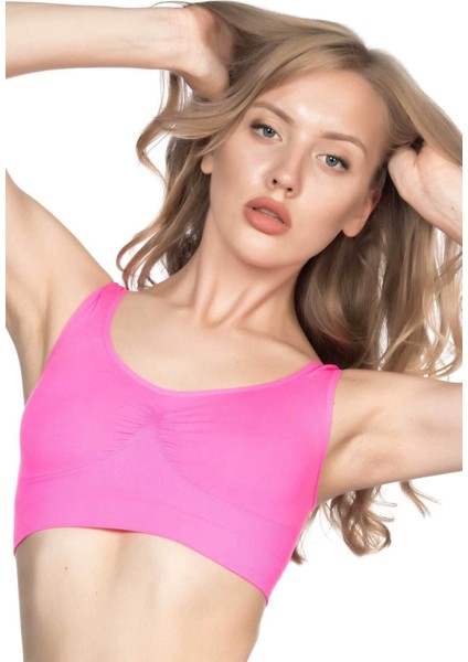 Neon Fuşya Mı Emay 4005 Soft Kalın Askı Büstiyer fiyatları