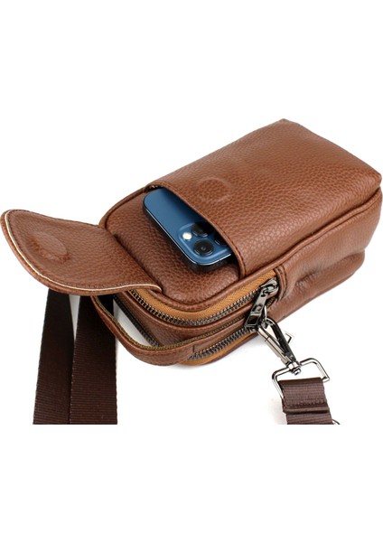 Erkek Kapaklı Çok Bölmeli El ve Omuz Çantası fırsatları