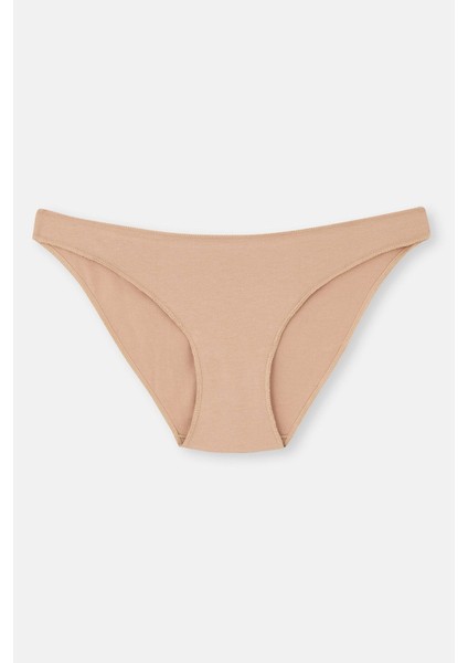 Kadın Düşük Bel Izsiz Slip Renkli 5'li Paket 5100KC