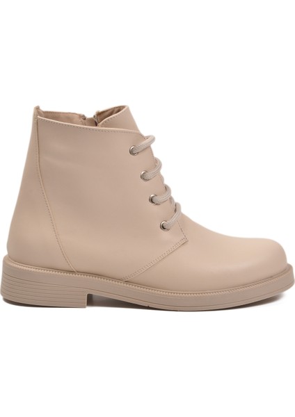 Bej Cilt Içi Polarlı Fermuarlı Kadın Bot 284098 Z fiyatları