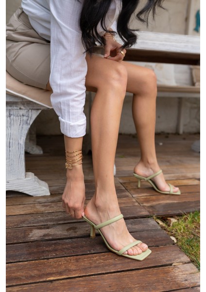 Gabel Kadin Siyah Topuklu Terlik indirimleri