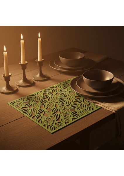 2 Adet Keçe Amerikan Servis Dikdörtgen Supla 33X44 cm fırsatları