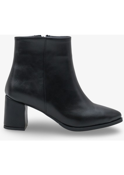 Melida Kadın Topuklu Bot Siyah