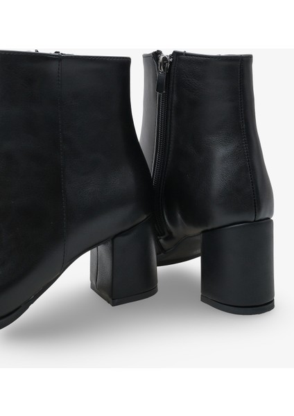 Melida Kadın Topuklu Bot Siyah modelleri
