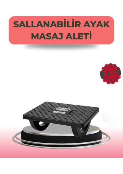 Kaymaz Yüzeyli Ayak Masaj Aleti – 9 Kademeli Isıtma Teknolojisi