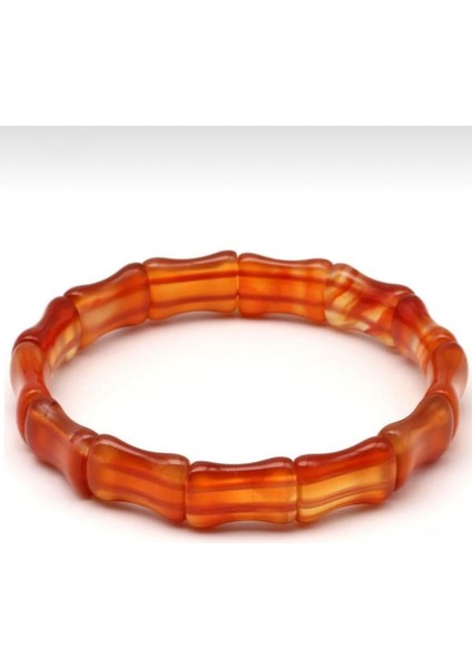 Akik Doğal Taş Roleks Bileklik 10 x 16 mm