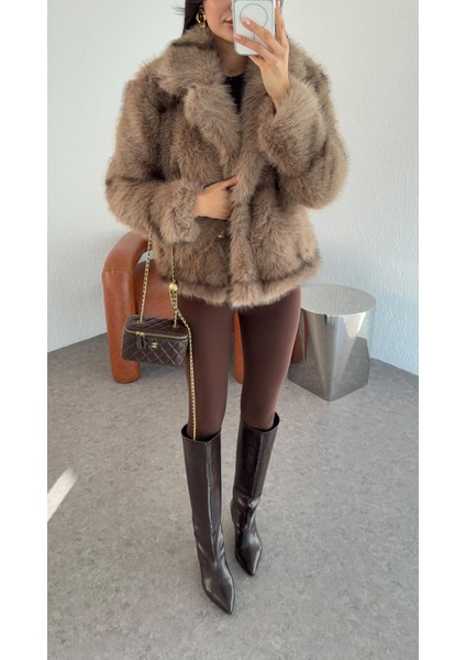 Kahverengi Premium Kürk fiyatları