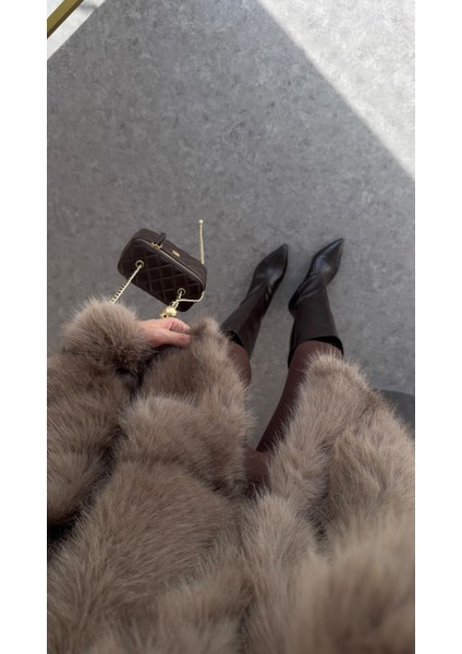 Kahverengi Premium Kürk fırsatları