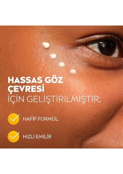Nıvea Q10 Power Kırışık Karşıtı Sıkılaştırıcı Göz Kremi, 15 Ml, Hassas Göz Çevresi, Şişkinlik,hyaluronik Asit,kreatin,hafif Formül