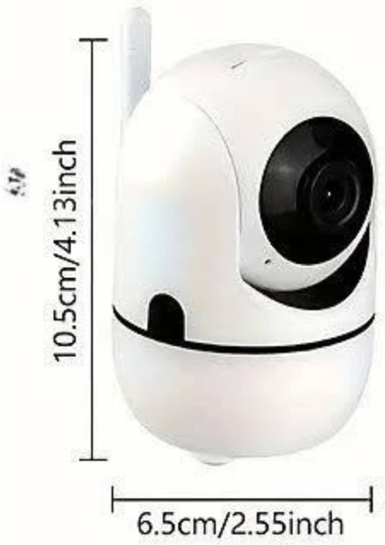 360° Full Hd Akıllı Kamera Hareket Sensörlü Wifi Kamera Çocuk Güvenlik Kamerası indirimleri