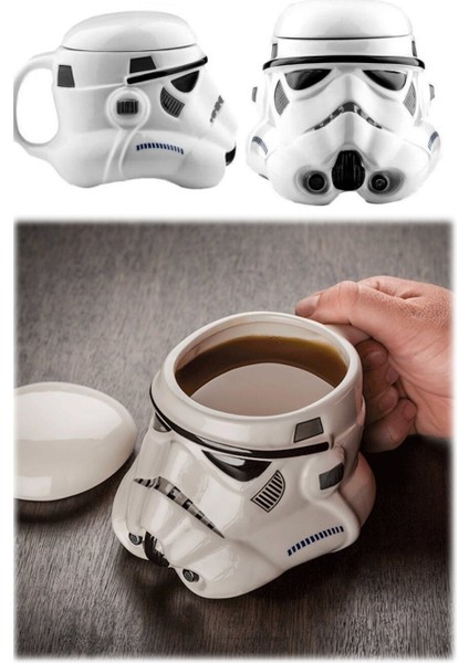 Star Wars - Stormtrooper Kapaklı Kupa