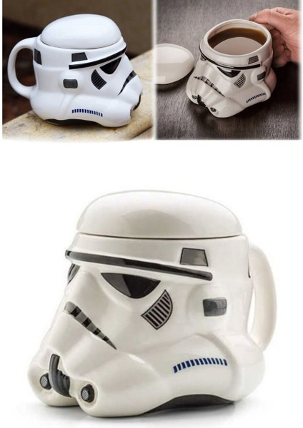 Star Wars - Stormtrooper Kapaklı Kupa modelleri